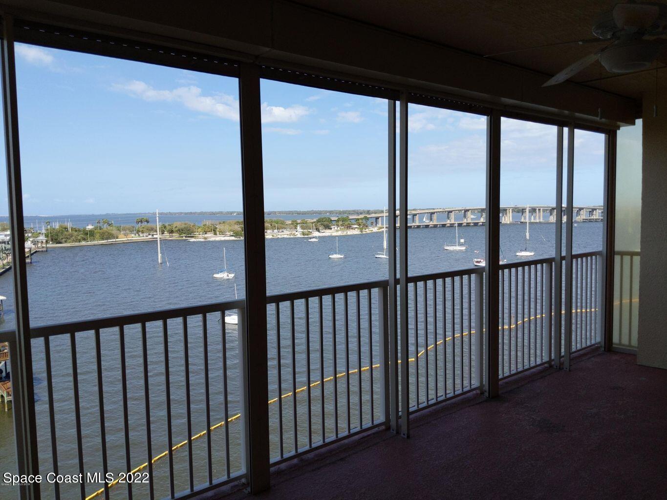 100 Riverside Drive, Unit 702 Cocoa, FL 32922 - Photo 20 of 33 a view of city from a balcony