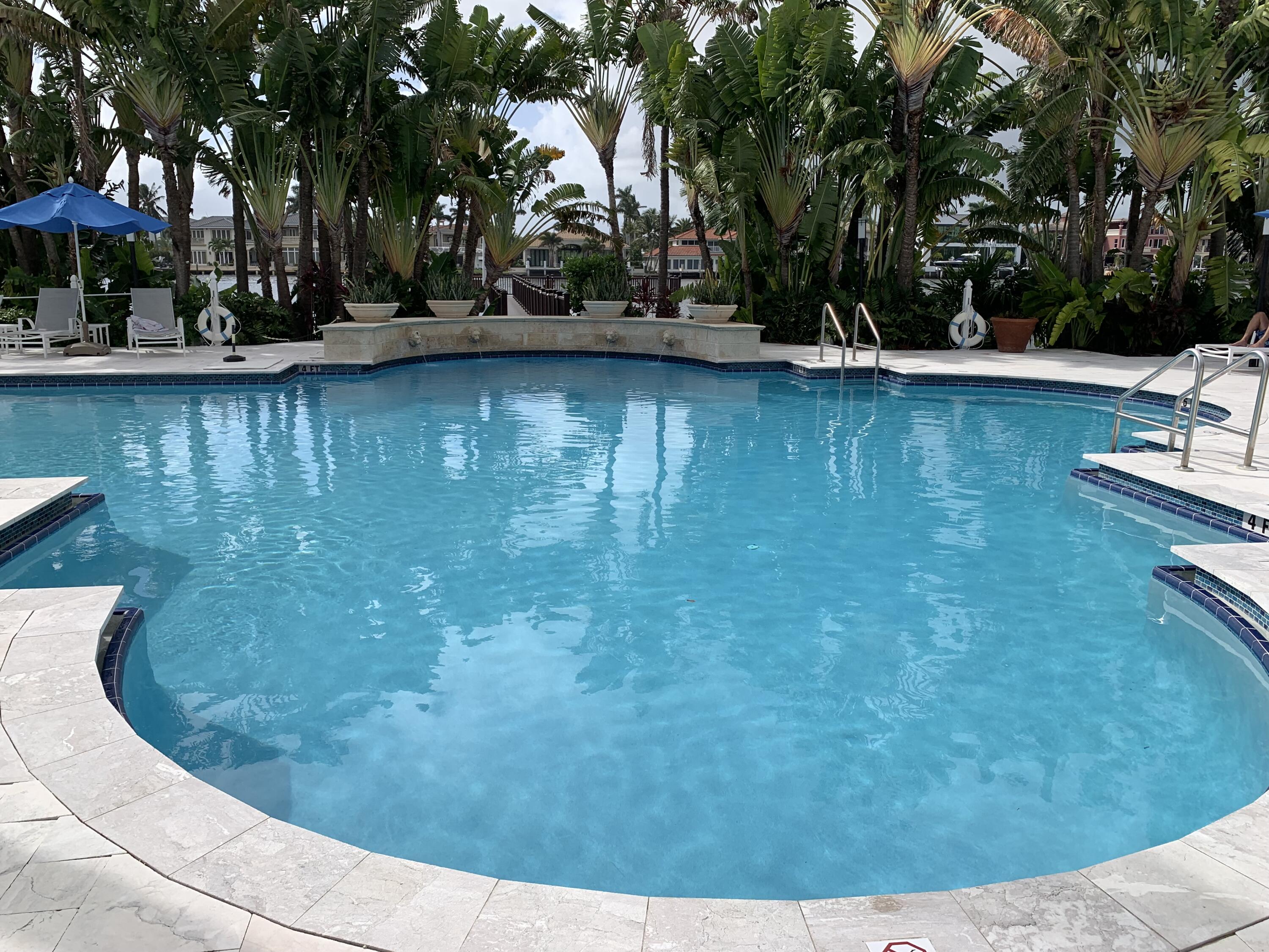 3604 South Ocean Boulevard, Unit 101 Highland Beach, FL 33487 - Photo 27 of 36 a view of swimming pool from a lake view