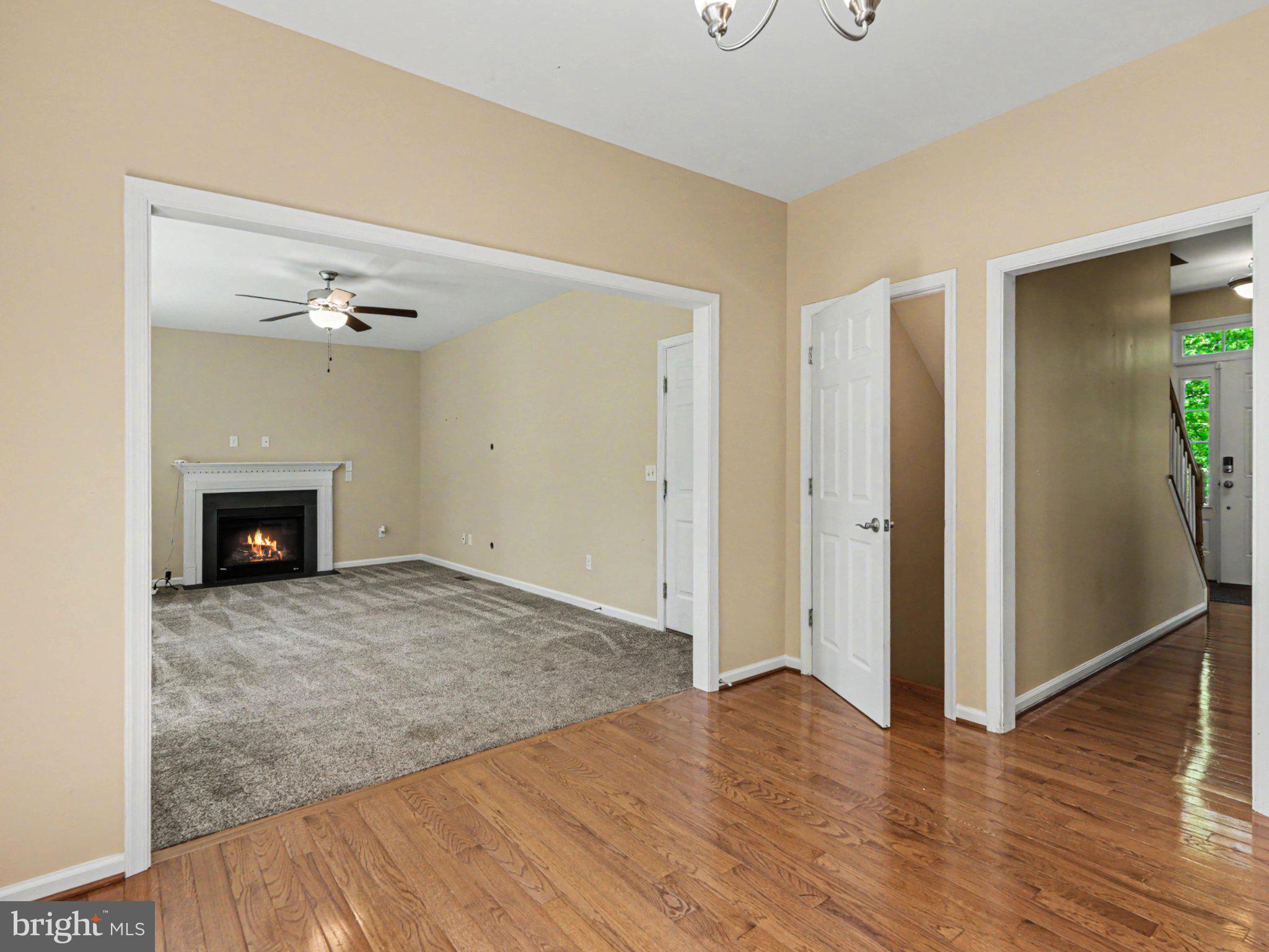 9811 Catharpin Road Spotsylvania, VA 22551 - Photo 4 of 30 a view of an empty room and wooden floor