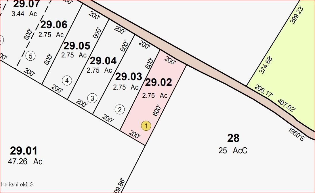 Lot 1 Bonny Rigg Hill Road Becket, MA 01223 - Photo 2 of 6