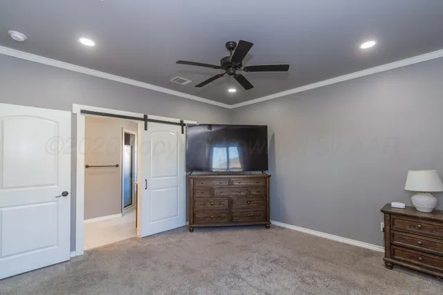 a view of a livingroom with a furniture