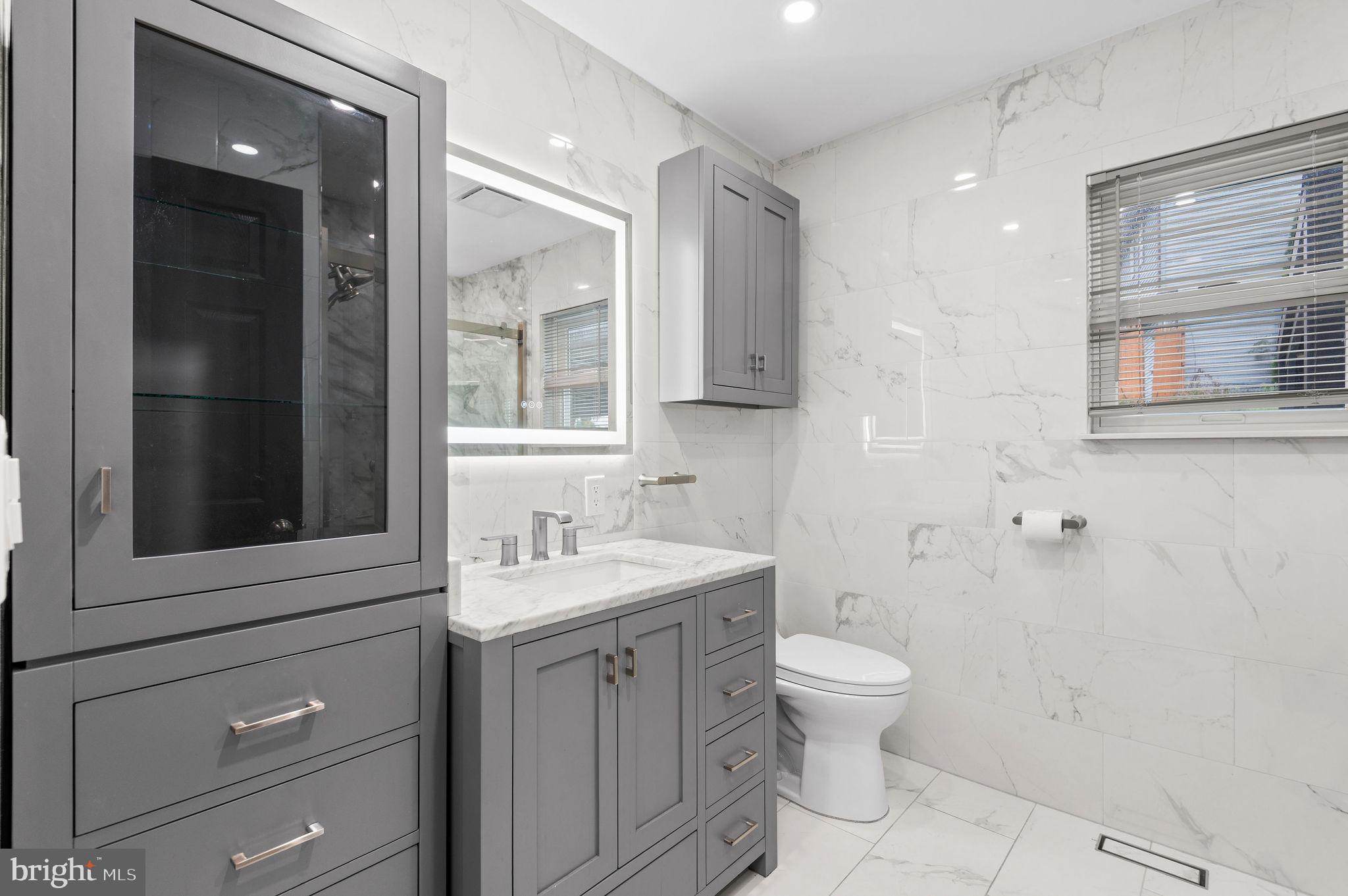 1 Ranor Court Reading, PA 19606 - Photo 14 of 29 Sleek modern bathroom with elegant finishes.
