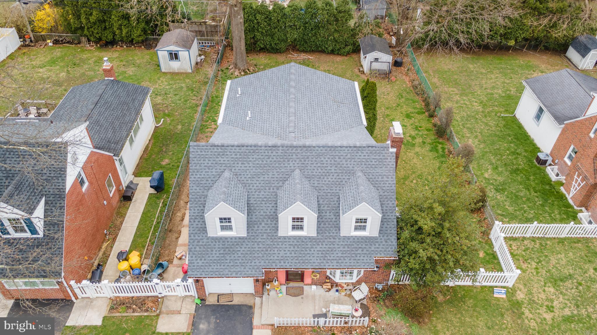311 Oreland Mill Road Oreland, PA 19075 - Photo 6 of 30 Arial view check out the brand new roof & doormers