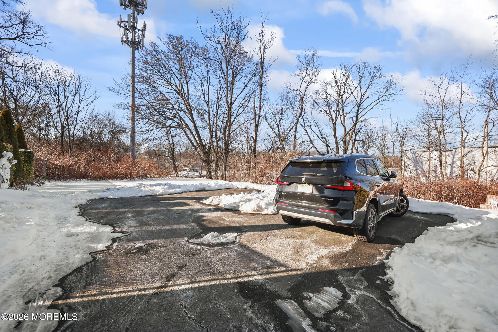 68 Main Street Matawan, NJ 07747 - Photo 32 of 33 a view of a backyard of snow