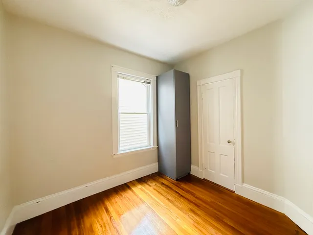 an empty room with window