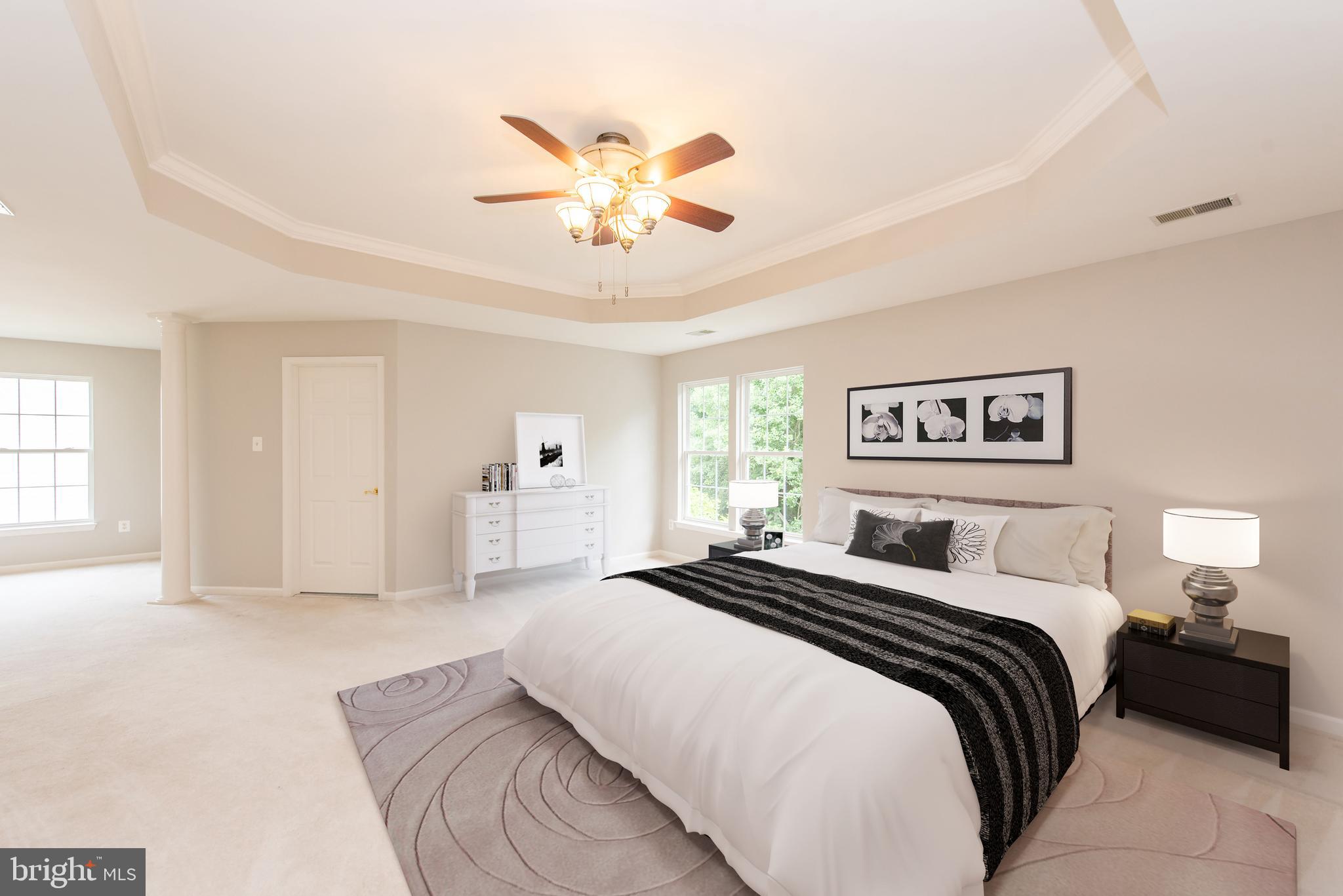 7672 Swallow Road Sykesville, MD 21784 - Photo 24 of 44 Staged Owner's Bedroom