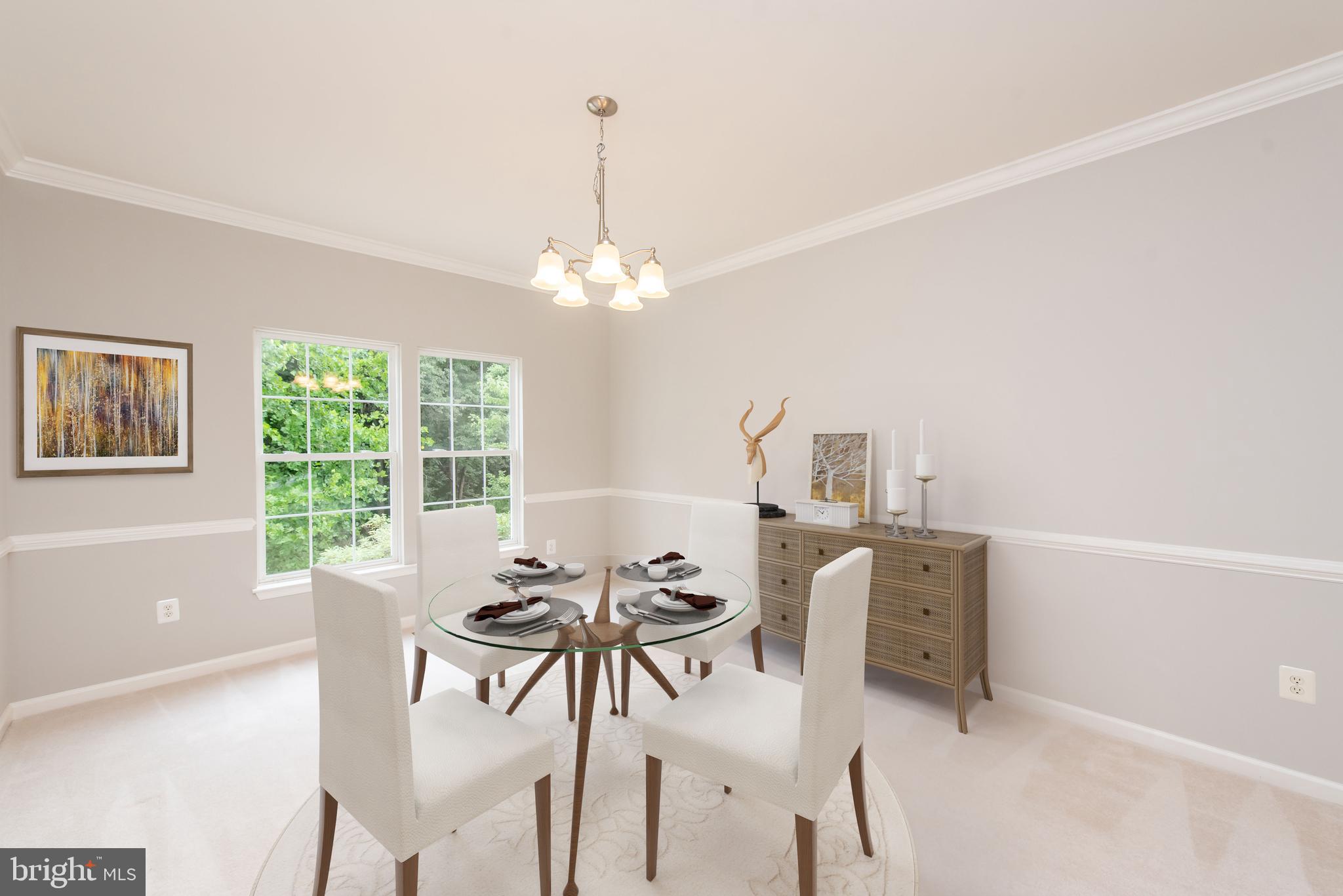 7672 Swallow Road Sykesville, MD 21784 - Photo 8 of 44 Staged Dining Room