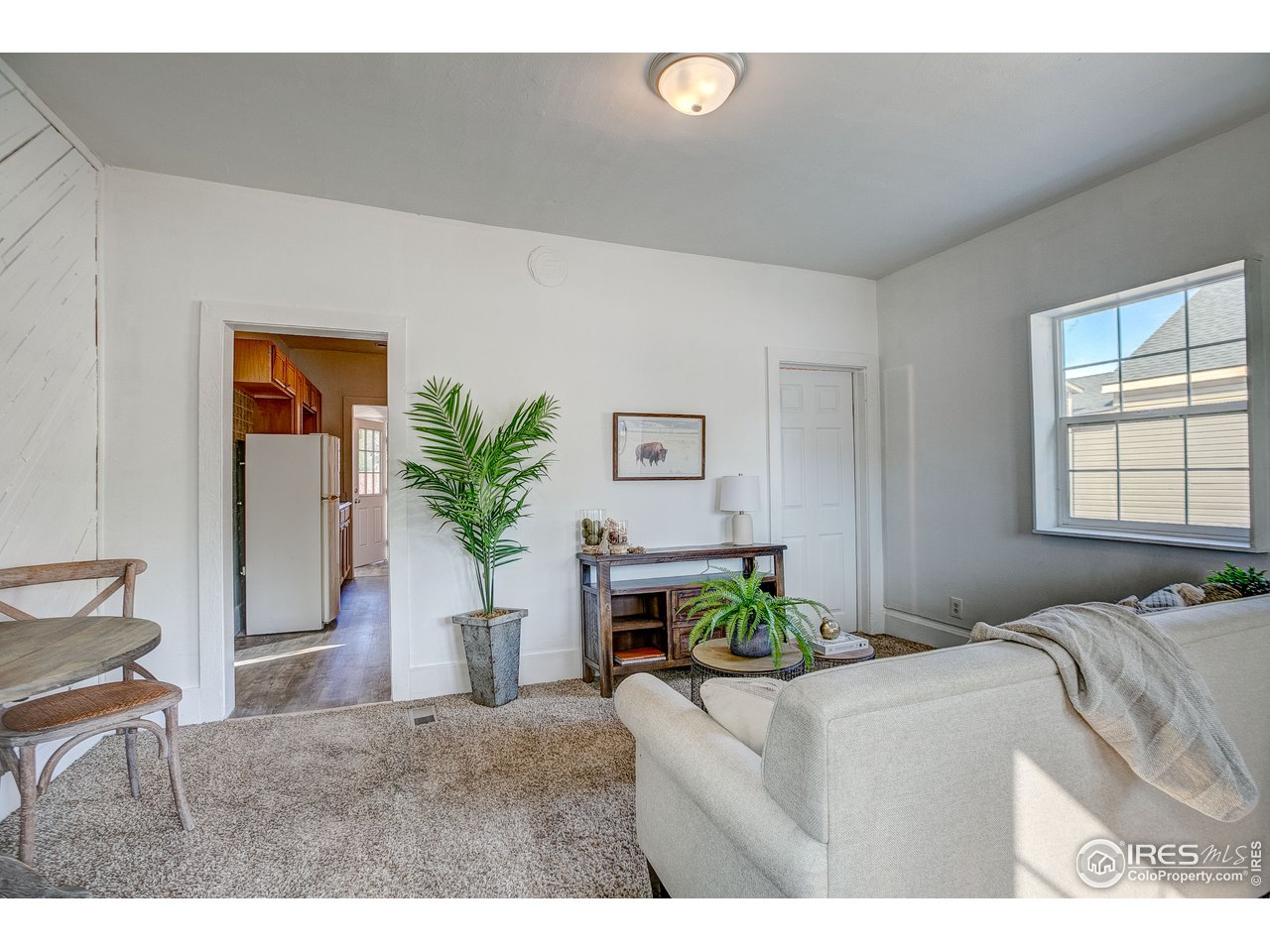 26 Main Street Windsor, CO 80550 - Photo 5 of 22 a bedroom with a bed and a potted plant