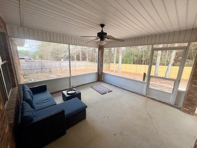 3012 Crown Creek Circle Crestview, FL 32539 - Photo 20 of 22 a view of an empty room with a floor to ceiling window
