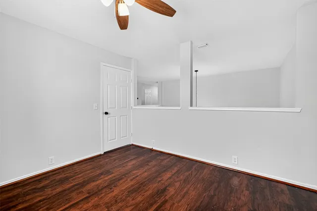 wooden floor in an empty room