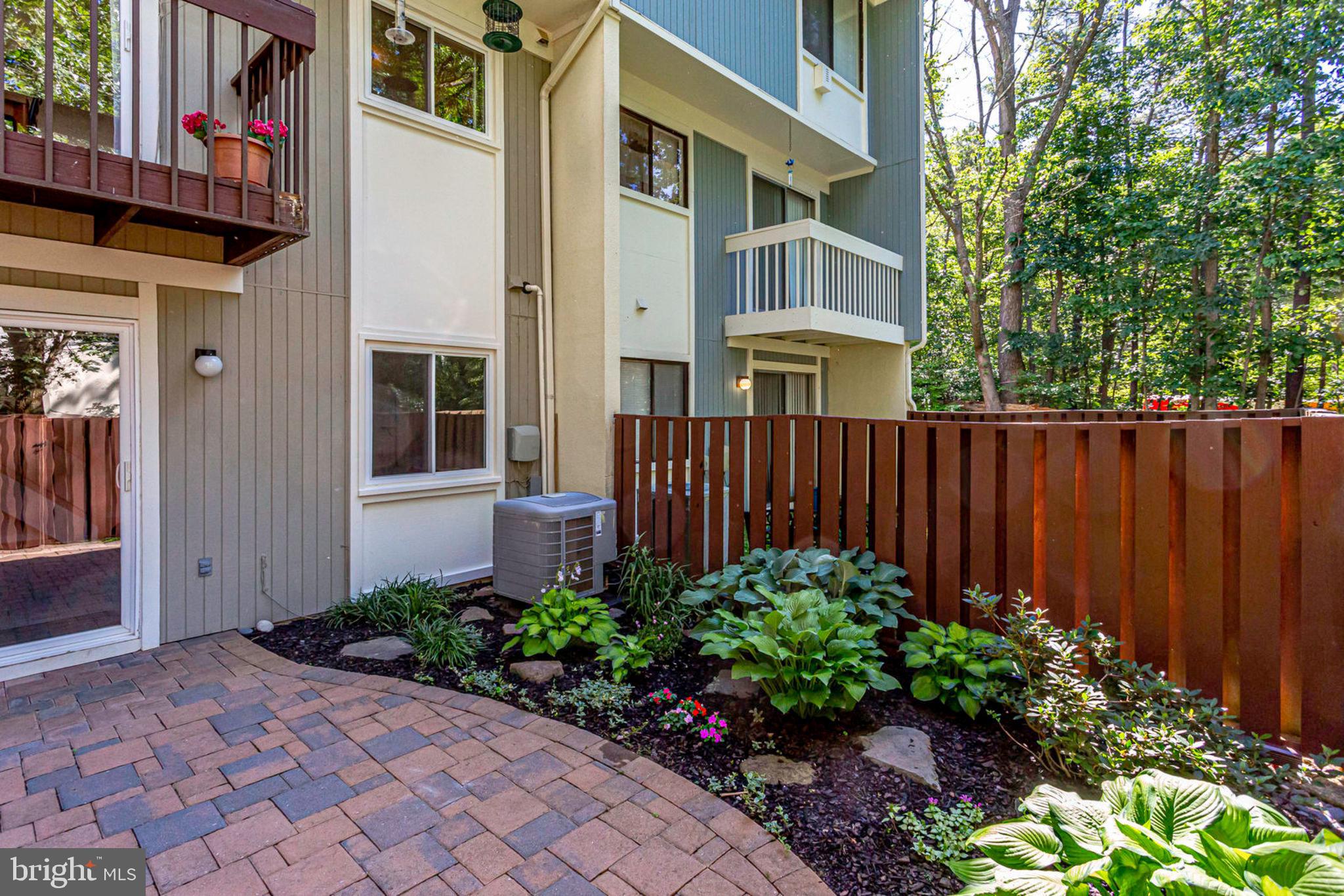 2239 Southgate Square Reston, VA 20191 - Photo 22 of 50 Lovely landscaping around over-sized patio