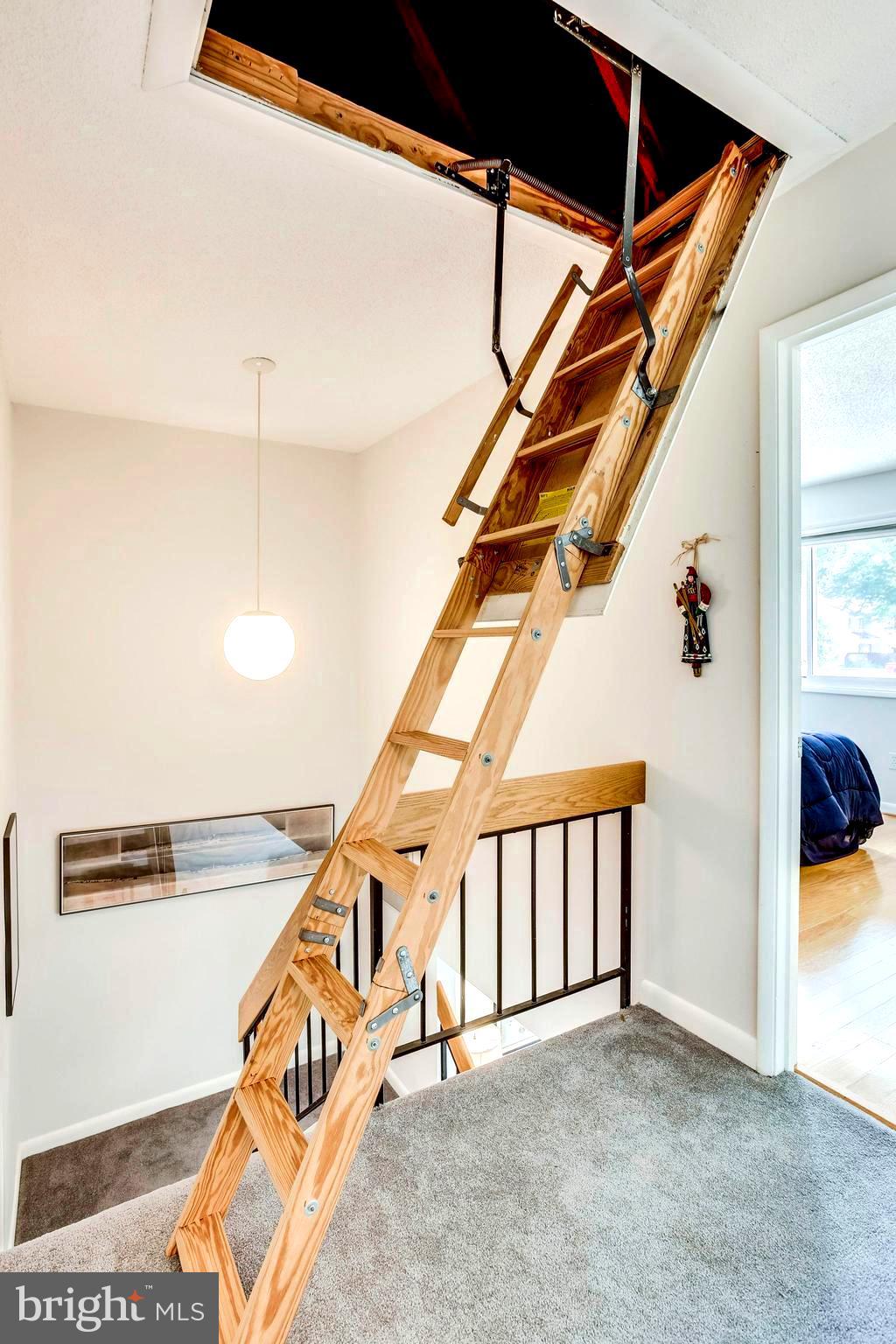 2239 Southgate Square Reston, VA 20191 - Photo 41 of 50 Drop-down stairs to attic w/ tons of storage space