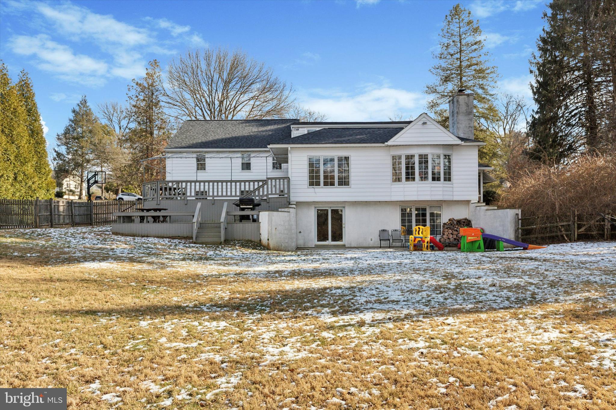 629 Colonel Dewees Road Wayne, PA 19087 - Photo 33 of 34 a view of a house with a snow in the yard