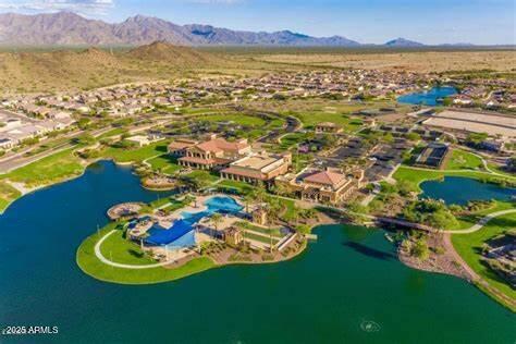 10460 South 182nd Drive Goodyear, AZ 85338 - Photo 27 of 33 a view of a city with an ocean
