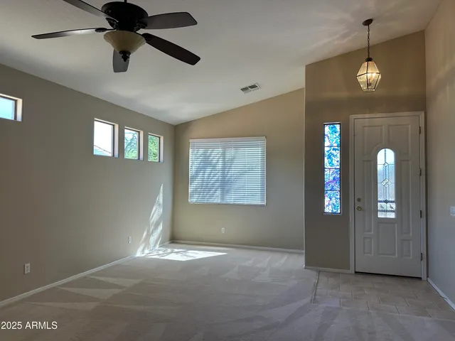 a view of empty room with window