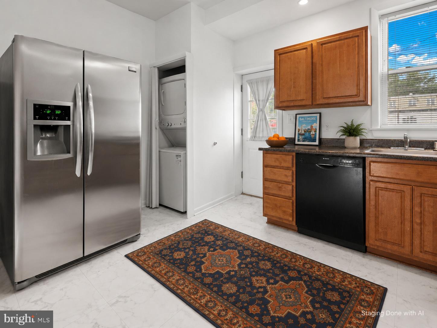 3915 Falls Road Baltimore, MD 21211 - Photo 11 of 23 Modern kitchen with sleek appliances.