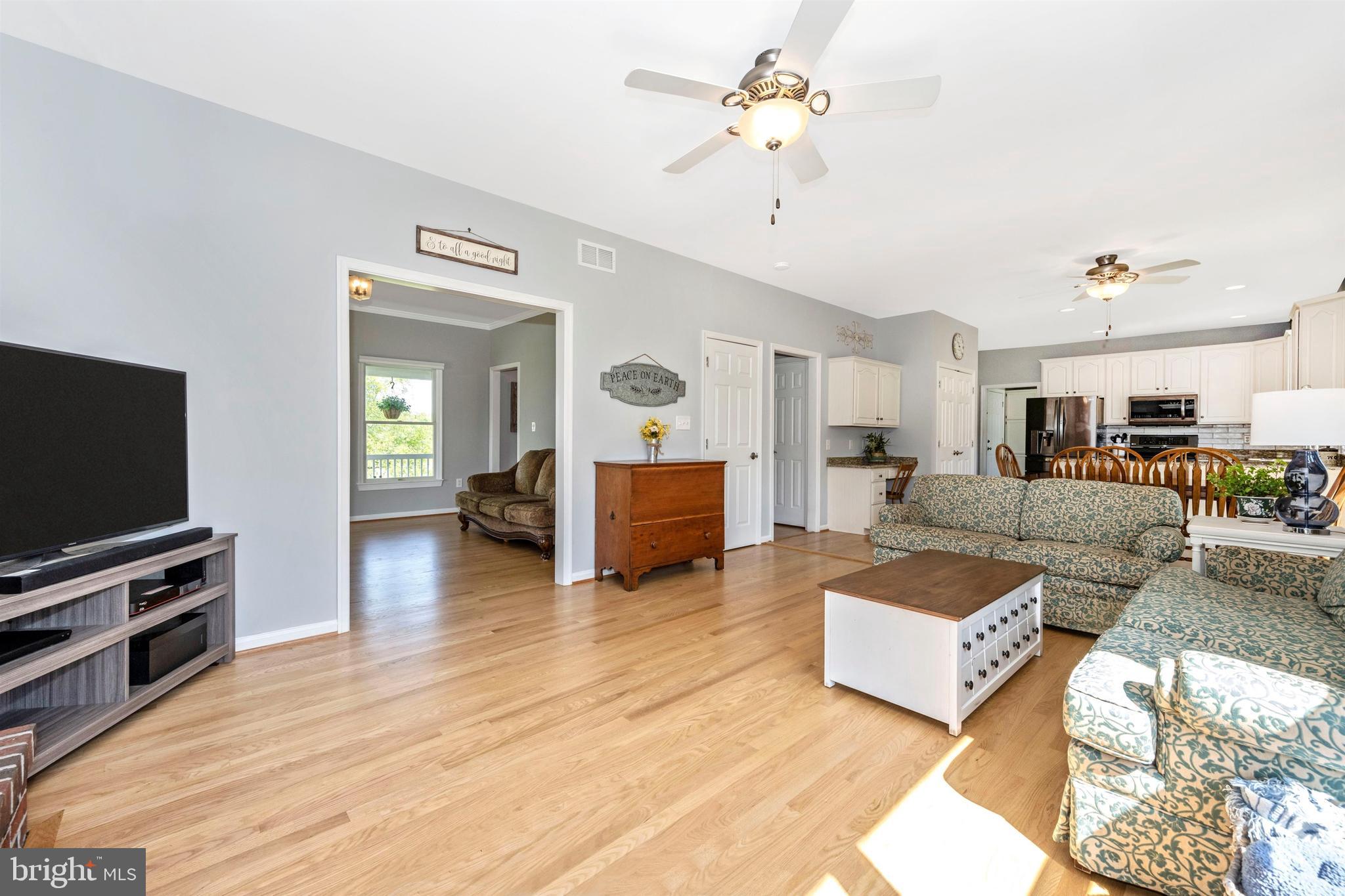 7779 Dollyhyde Road Mount Airy, MD 21771 - Photo 8 of 84 Open concept living room, breakfast area, kitchen.
