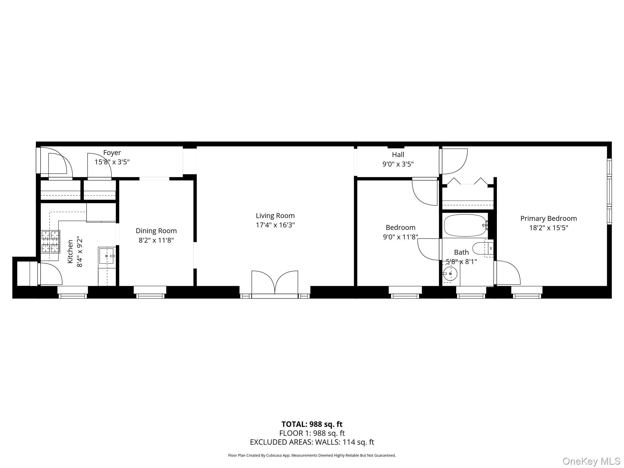 6 Brooklands, Unit GC Bronxville, NY 10708 - Photo 17 of 17 a picture of a black and white wall