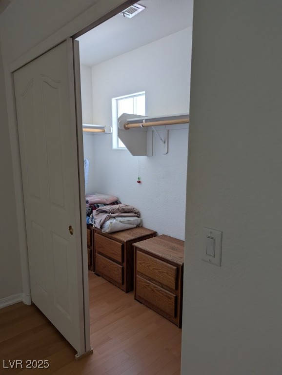 4777 Crakow Court Las Vegas, NV 89147 - Photo 20 of 49 Hallway featuring light wood-style floors
