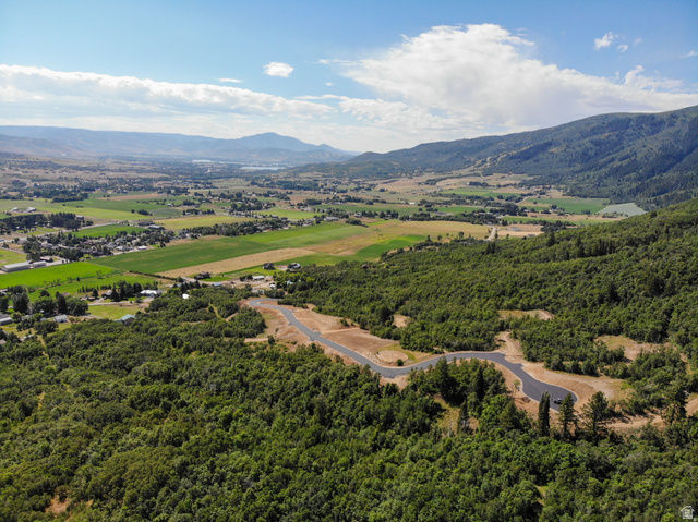 2808 East Arrowleaf Lane, Unit 2 Eden, UT 84310 - Photo 7 of 15 Bird's eye view of a mountain backdrop