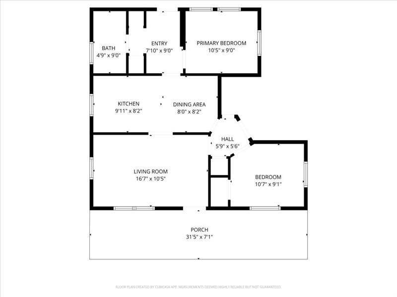 600 South Main Street Spavinaw, OK 74366 - Photo 42 of 42 Floor plan