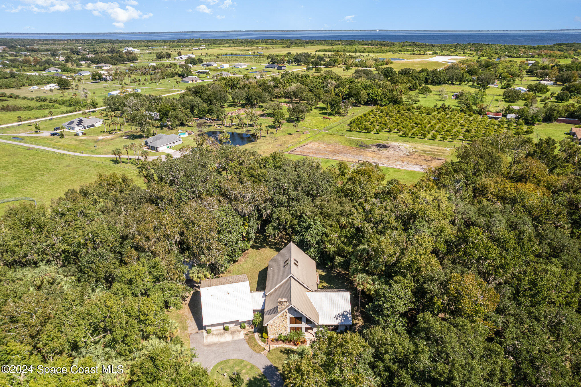 3450 Grant Line Road Mims, FL 32754 - Photo 39 of 42 a view of lake view and mountain view