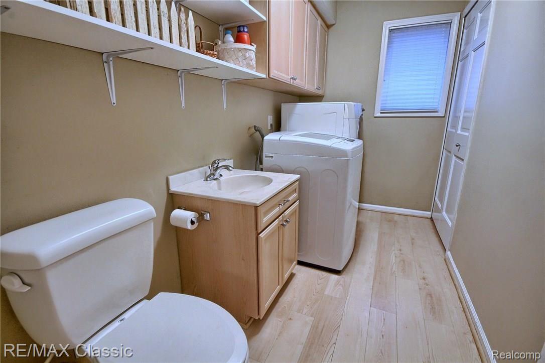 35610 Tall Pine Road Farmington, MI 48335 - Photo 28 of 32 1st Floor Laundry Room with Convenient Lavatory