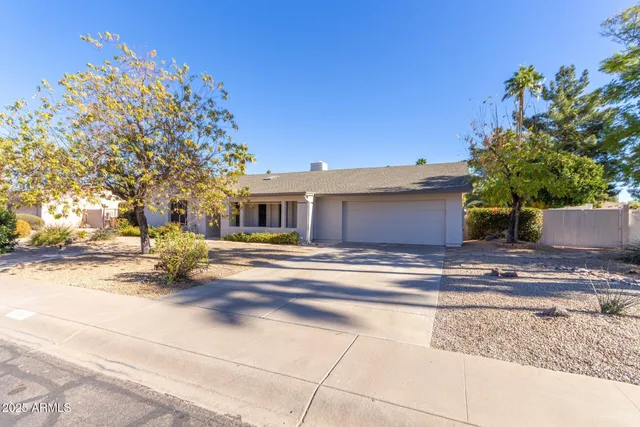 a view of a house with a patio