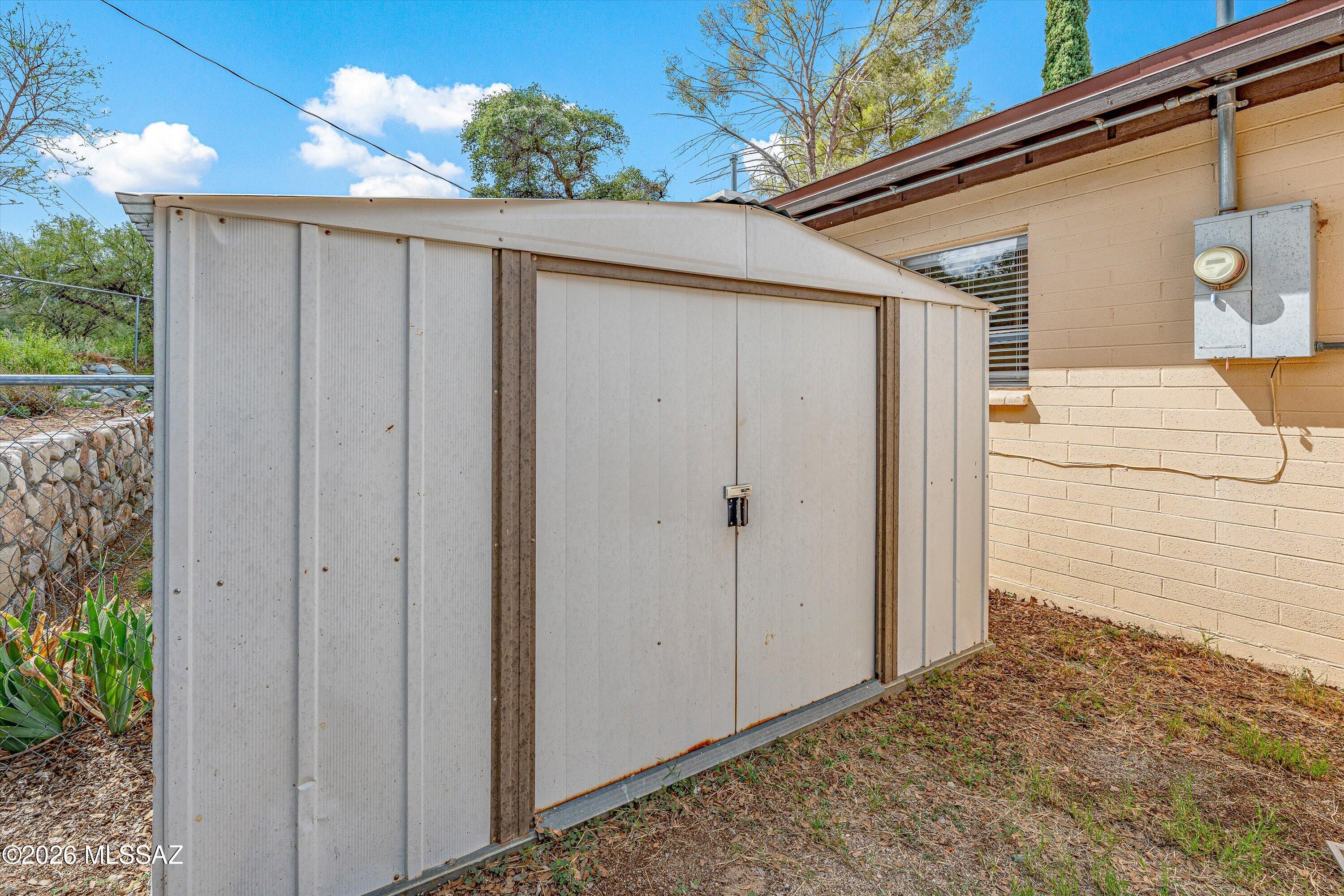 715 North Cody Loop Road, Unit 1 Oracle, AZ 85623 - Photo 25 of 25 26-Storage Shed