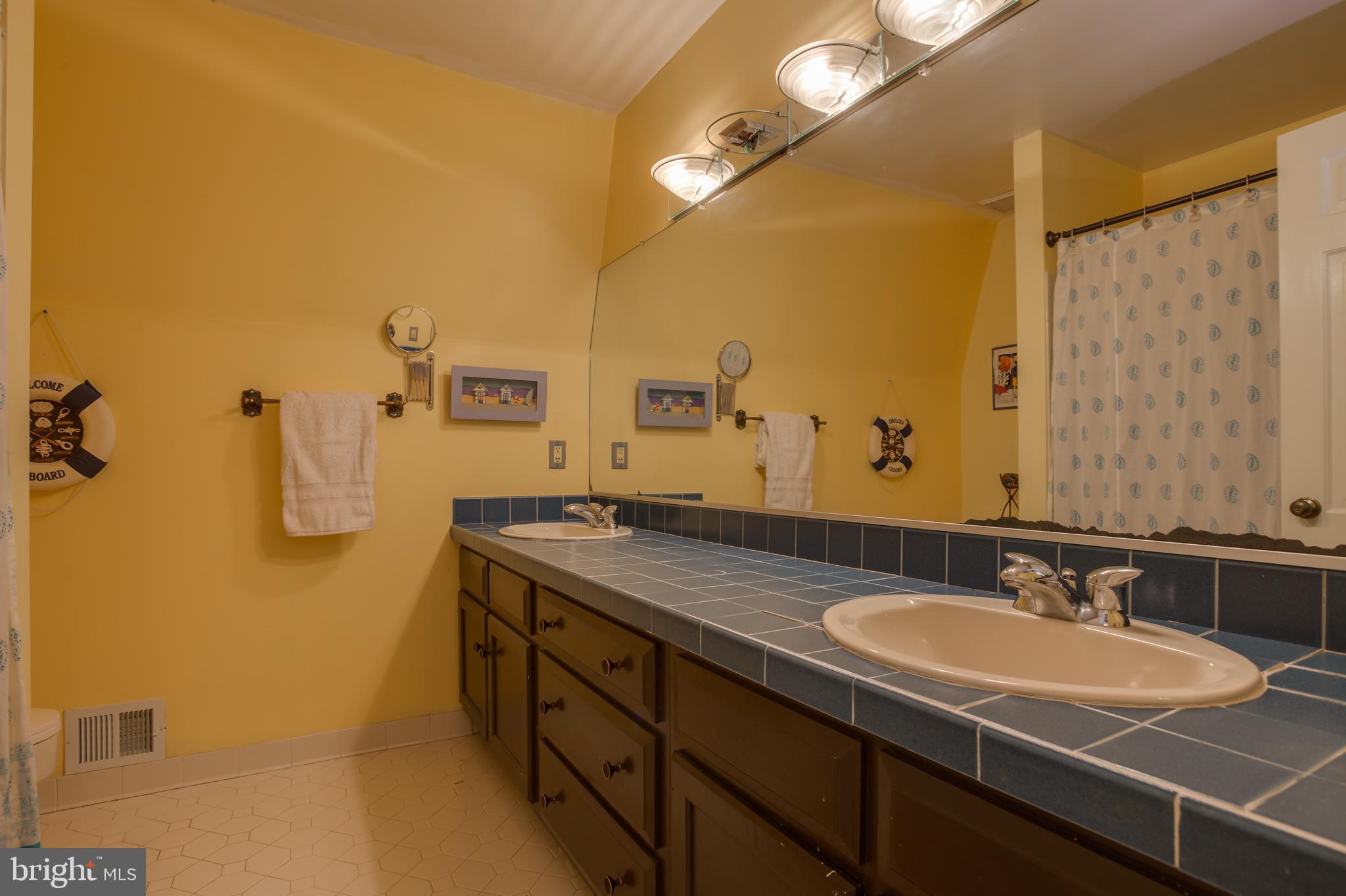 18520 Cabin Road Triangle, VA 22172 - Photo 28 of 39 Upper level bath with shower/tub & double sinks.