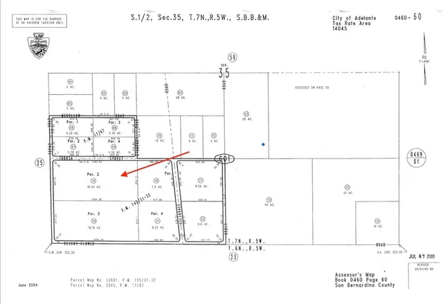 $95,000 | 749 Torosa/topaz Road, Adelanto, CA 92301