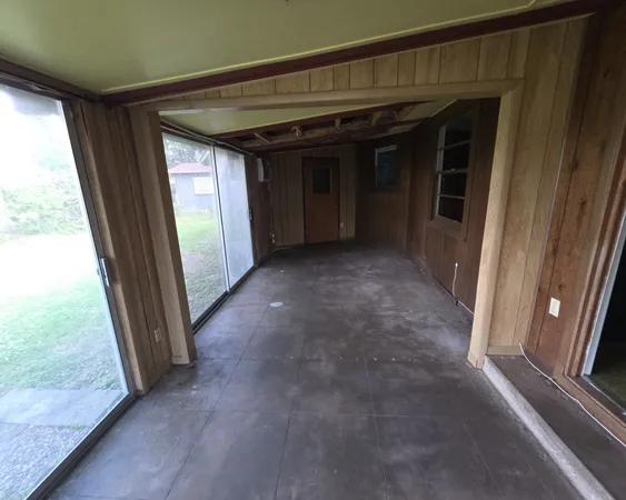 a view of a small space