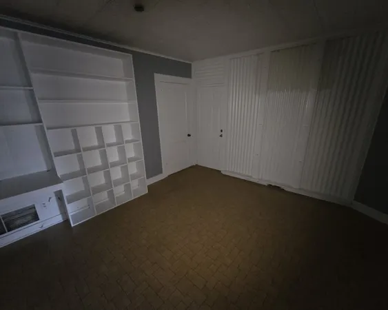 a view of room and empty room