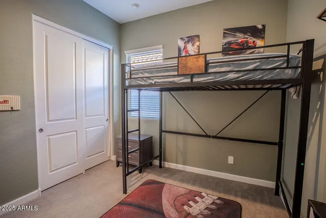 a view of a livingroom with furniture