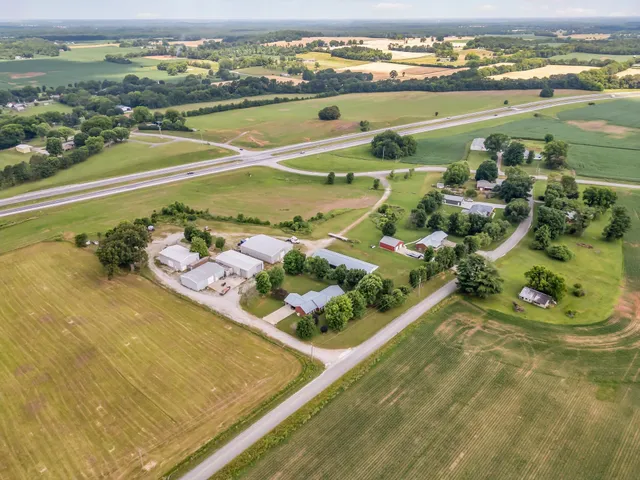 a view of an ocean and city