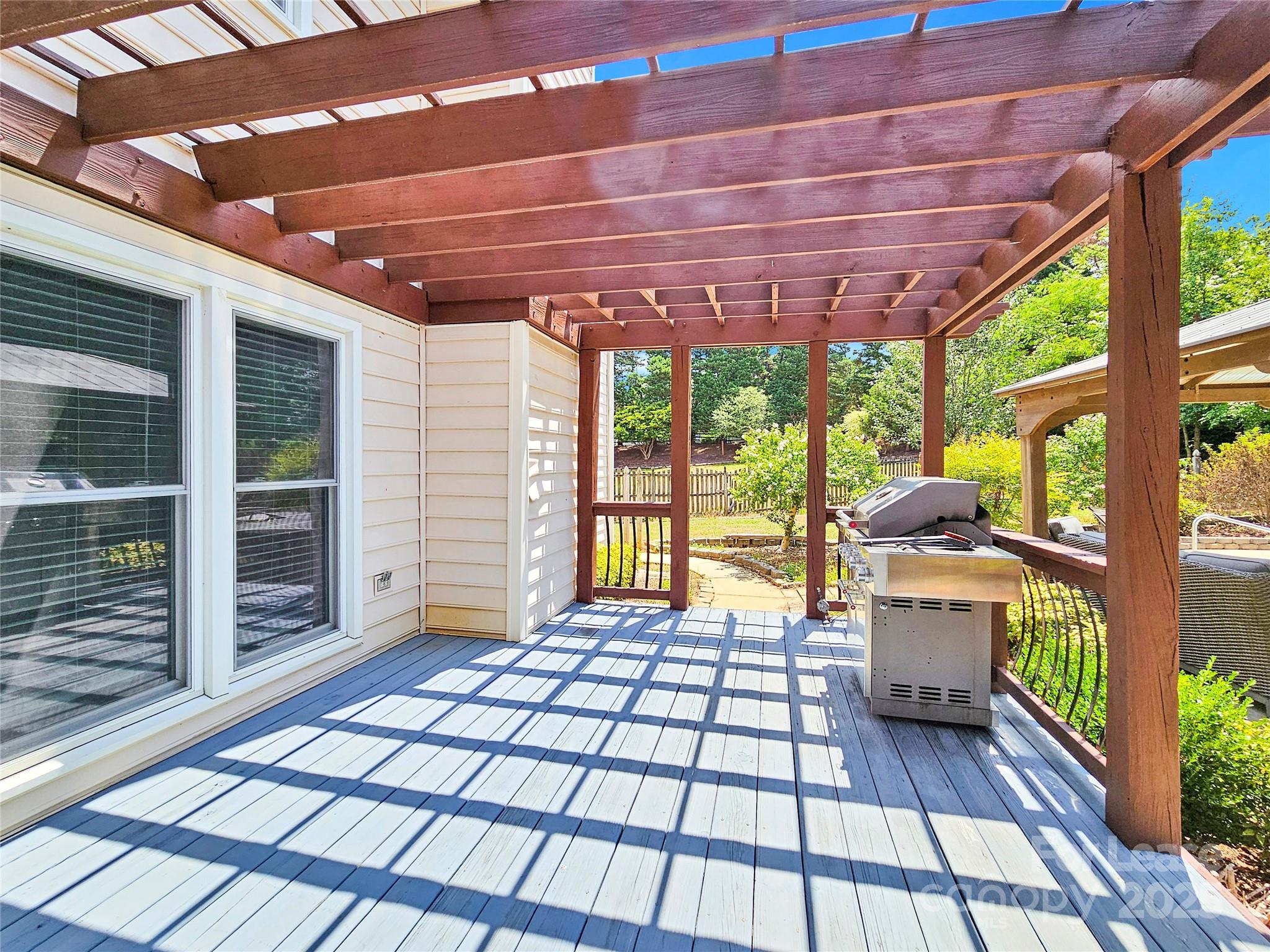 8534 Headford Road Charlotte, NC 28277 - Photo 10 of 48 a balcony view with a seating space
