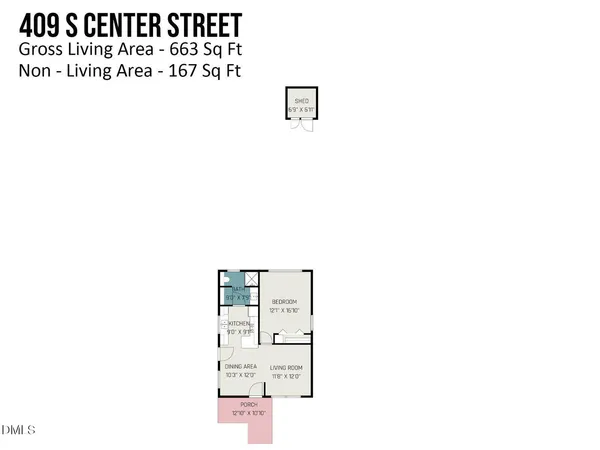 $1,000 | 409 South Center Street, Princeton, NC 27569