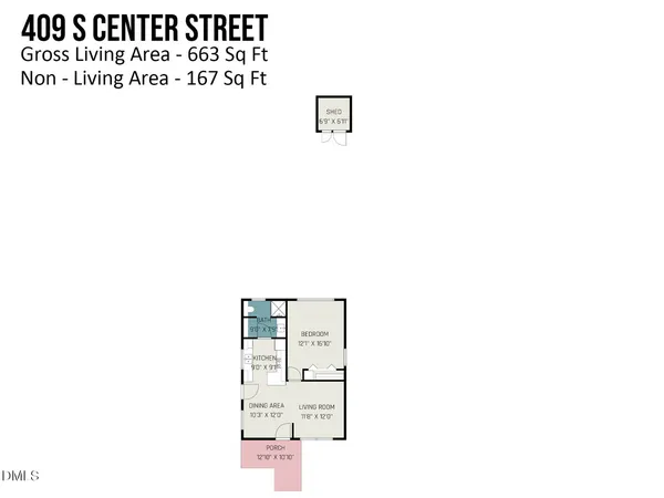 $1,000 | 409 South Center Street, Princeton, NC 27569