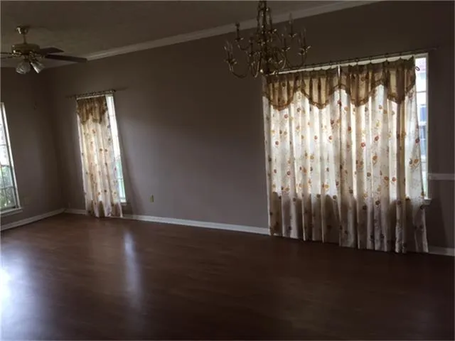 a view of entryway door