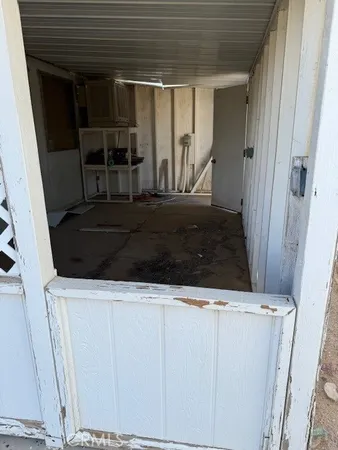 a backyard of a house