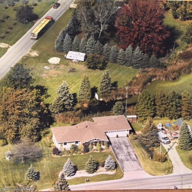 5313 North Branch Road Coloma, MI 49038 - Photo 30 of 30 n Branch aerial