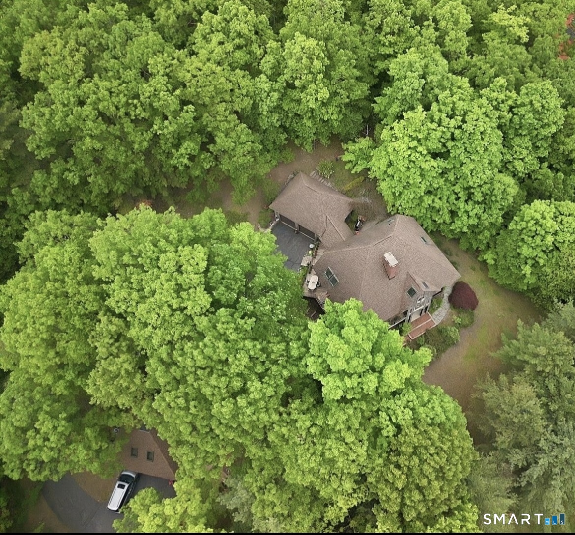 86 Washburn Road Canton, CT 06019 - Photo 40 of 40 Note the 2nd garage, off the driveway, in the lower left of the aerial photo. Please look closely.