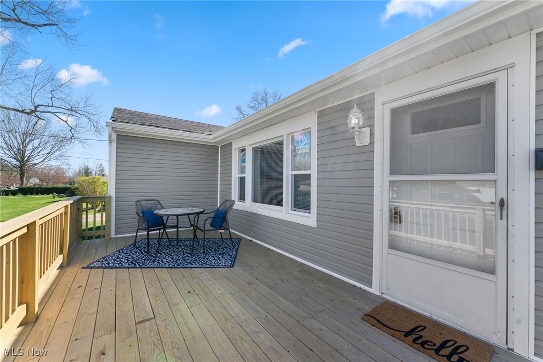 914 Pinecrest Road Girard, OH 44420 - Photo 2 of 24 View of wooden deck