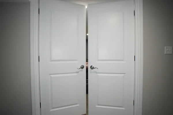 a view of empty room