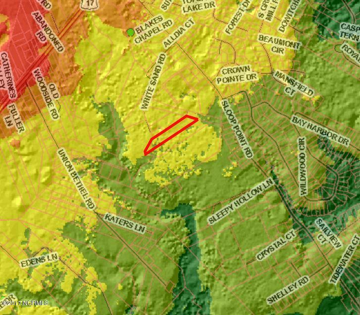 4.1-ac 4.1-ac White Sands Road Hampstead, NC 28443 - Photo 3 of 6 Hillshade Map