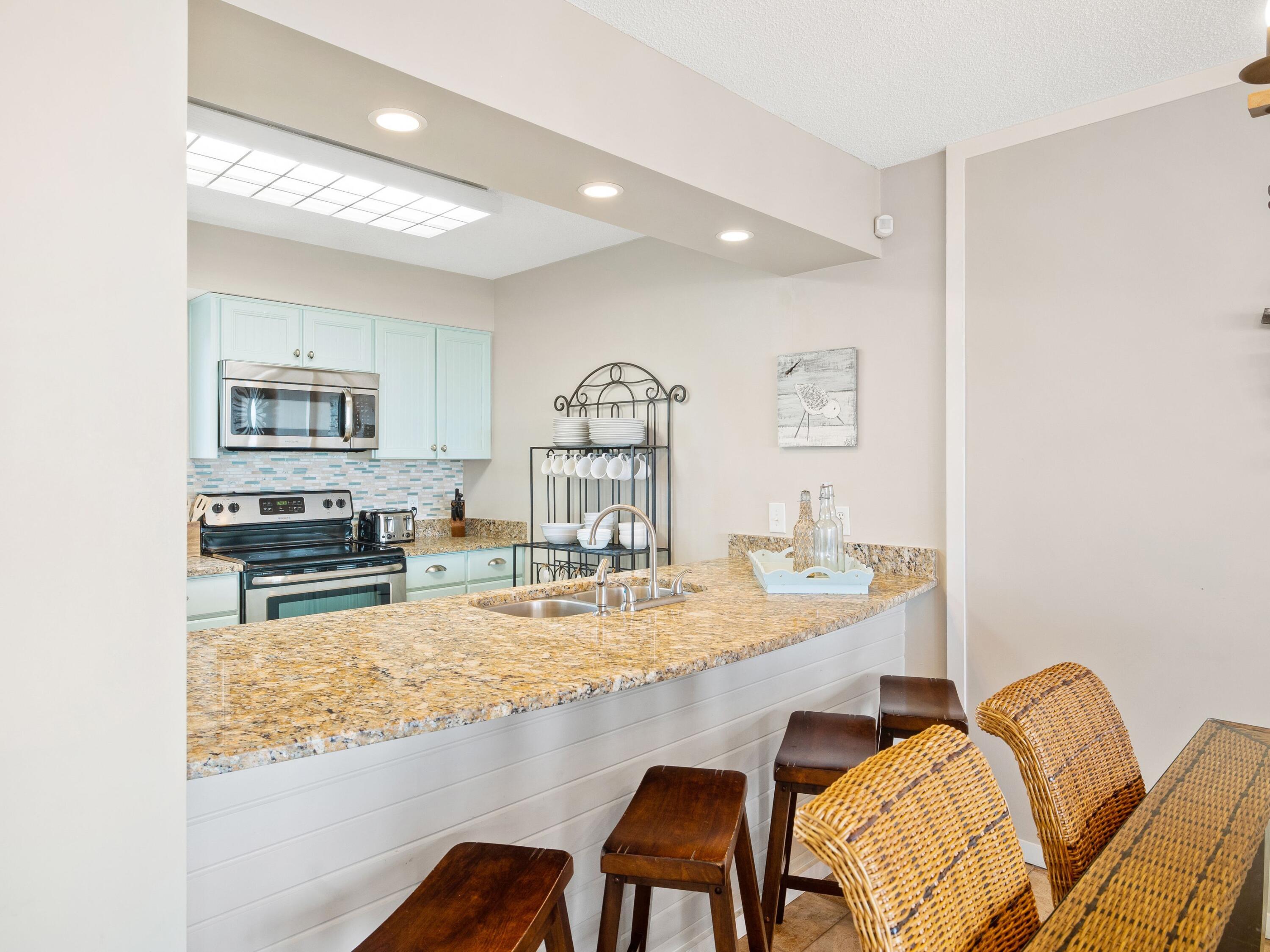 207 Beachfront Trail, Unit 4 Santa Rosa Beach, FL 32459 - Photo 13 of 46 Breakfast Bar