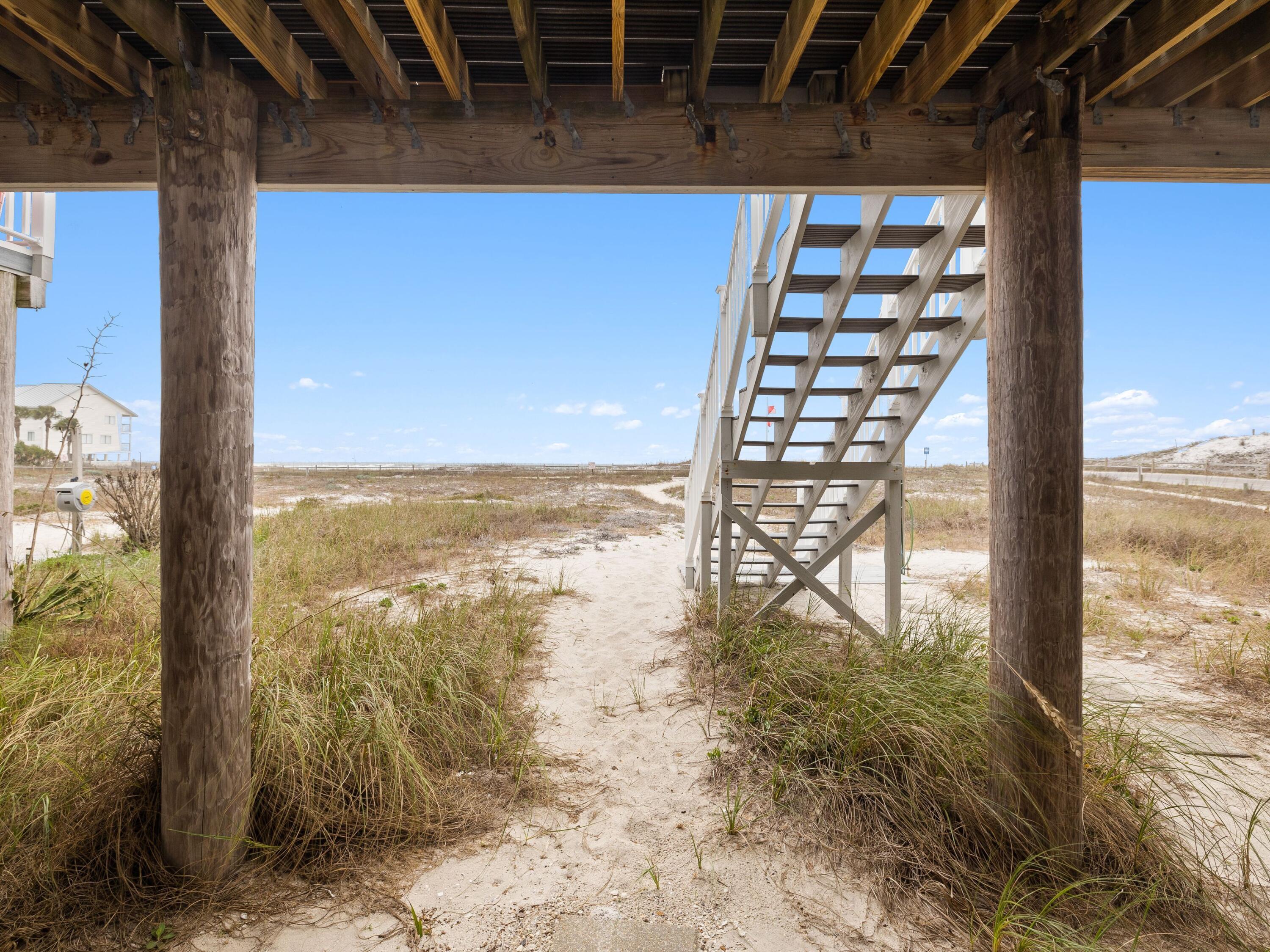 207 Beachfront Trail, Unit 4 Santa Rosa Beach, FL 32459 - Photo 43 of 46 Stairs from Deck