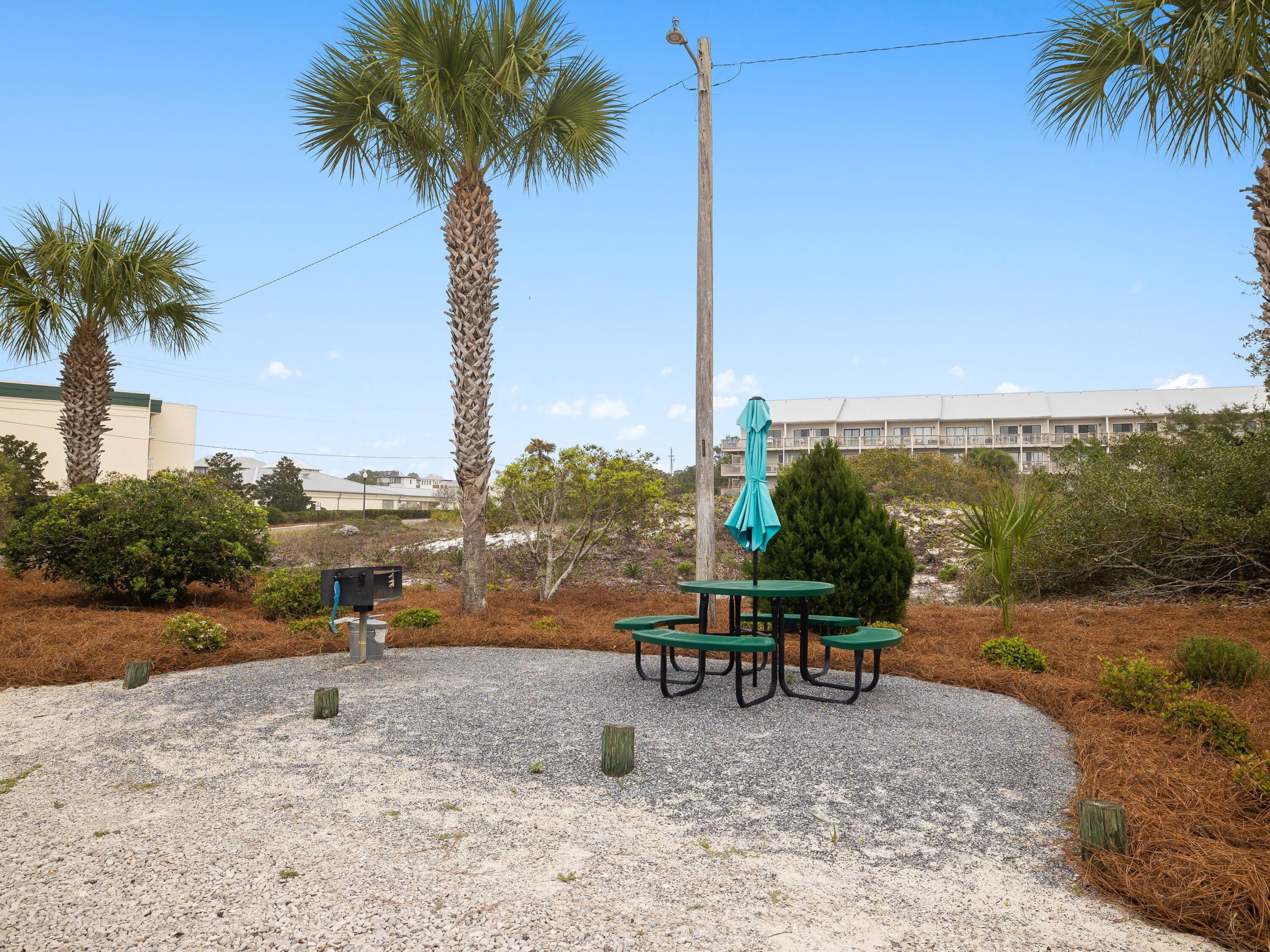 207 Beachfront Trail, Unit 4 Santa Rosa Beach, FL 32459 - Photo 45 of 46 Community Grills and Picnic Tables