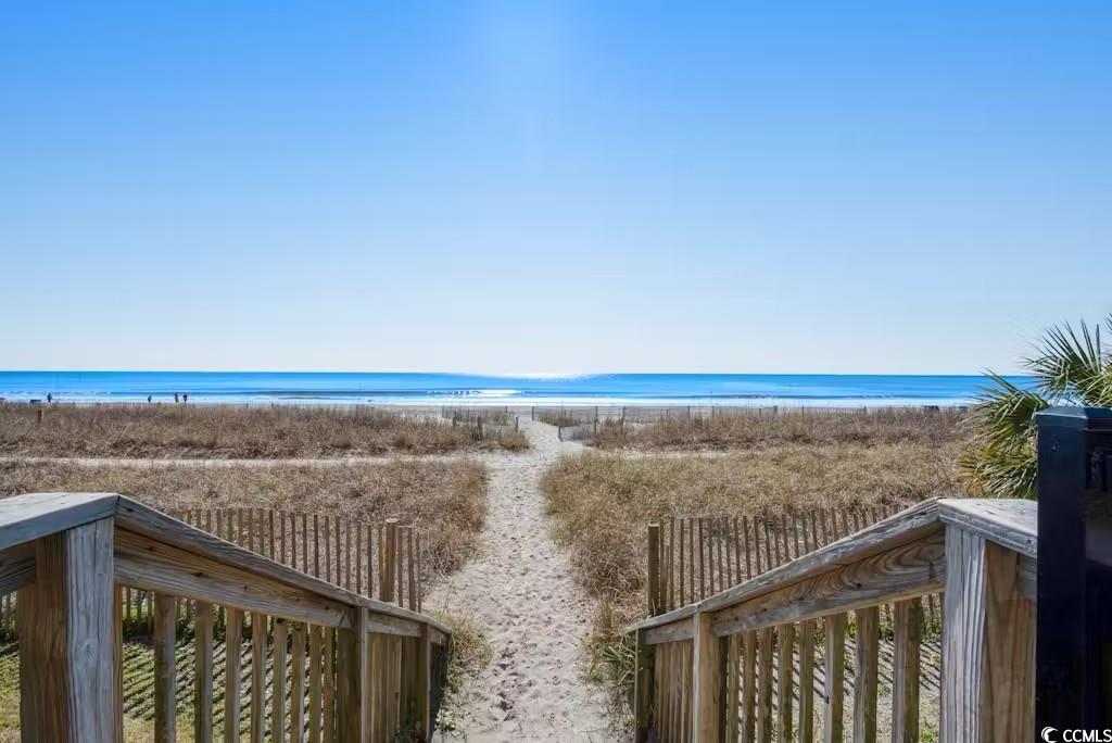 2710 North Ocean Boulevard, Unit 402 Myrtle Beach, SC 29577 - Photo 28 of 32 Water view featuring nearby beach