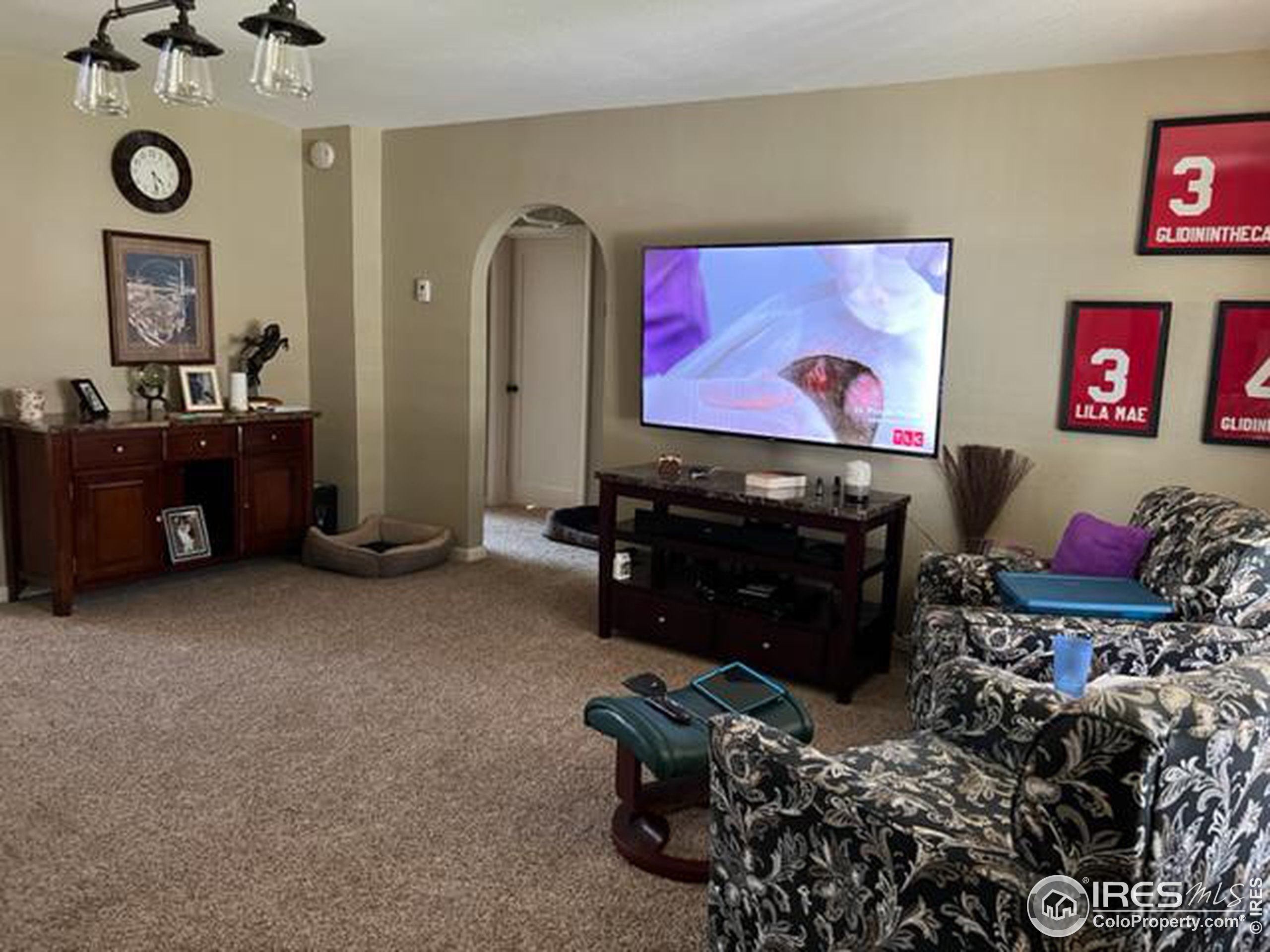 1124 West 7th Street Wray, CO 80758 - Photo 6 of 11 a room with furniture and a flat screen tv